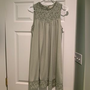 Altar’d State Size Small Sage Green Dress